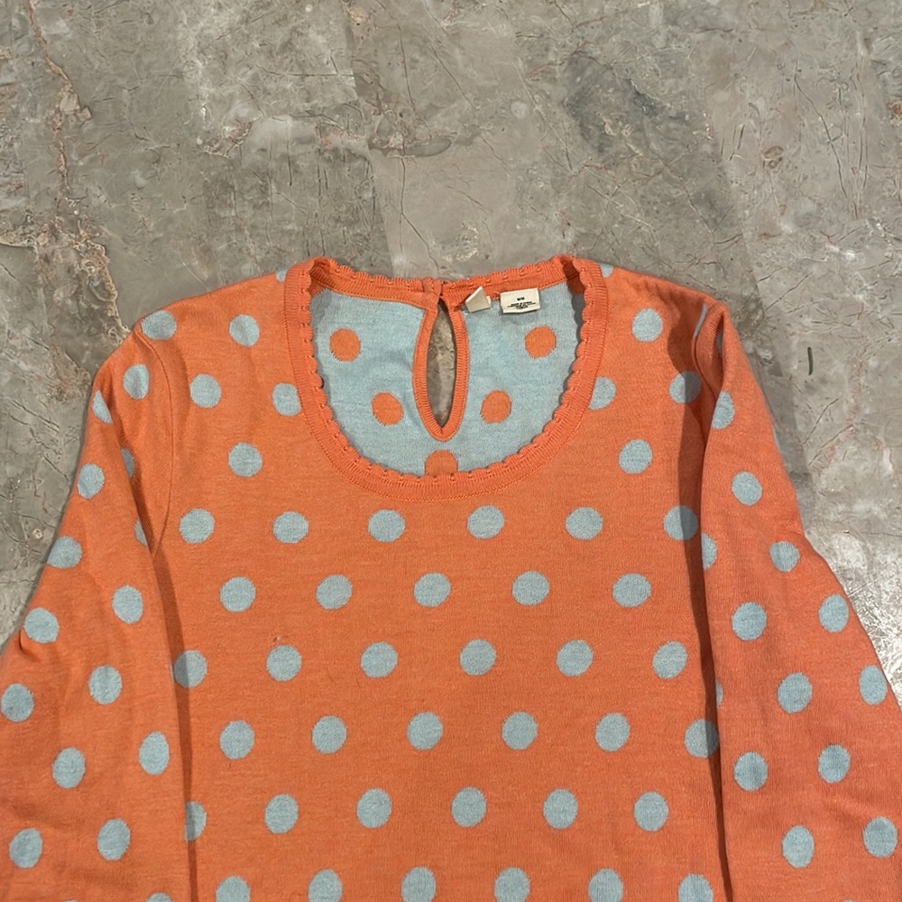 Womens crew neck sweater.  Bought at Anthropologie.